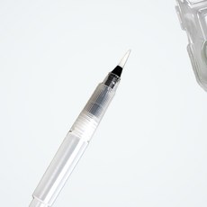 휴대용브러쉬 여행용 캘리그라피펜 미술용품 세필 수채화붓, 1개