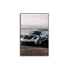 슈퍼카 스포츠카 액자 벽 장식 인테리어 레이싱 포스터, PS프레임 + 캔버스, 50x70, NPSC-20