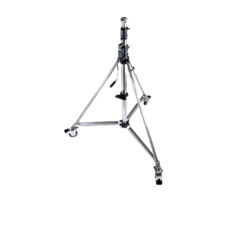 KUPO 484 重型三節手搖腳架 手搖式鐵腳燈架 斜坡腳 高386cm 載重80kg 帶腳輪 相機專家公司貨, 1個