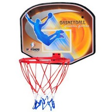 걸이식 농구 골대 가정용 백보드 미니농구대 벽걸이형 실내 실외 겸용 무타공, 1개