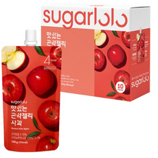 슈가로로 맛있는 곤약젤리 사과 10개입, 150g, 60개