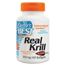 Doctor's BEST 南極磷蝦油軟膠囊, 60顆, 1罐