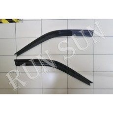 RUN SUN 車燈車材 TOYOTA 豐田 TERCEL 雄鷹 晴雨窗 前2片 台灣製造 遮陽, 1個