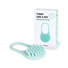 Petmoise 寵物矽膠刷, 薄荷綠, 1入