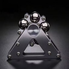 대관람차 피젯 스피너 접이식 금속 안티스트레스 핸드 스피너 성인 장난감 자이로스코프 스트레스 해소 피젯 장난감 어린이 선물, 1개, 은색