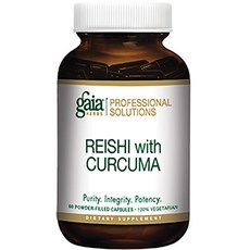 Gaiaherbs Reish Turmeric素食膠囊, 1個, 60入