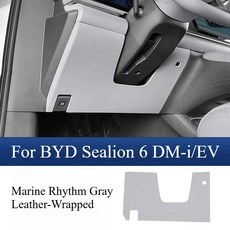 주 운전석 킥 방지 패드 스티어링 휠 아래 보호 커버 인테리어 제품, 1개, 1. C A. For BYD Sealion 6