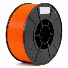 3DSTU PETG 3KG 1.75mm 3D列印線材 大卷耗材, 1個, 橙色 3KG