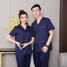 의사 유니폼 여성용 병원복 간호복 수술복 신축성