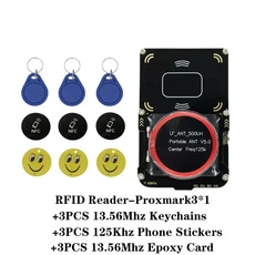 Proxmark3 5.0 키트 NFC 스마트 칩 카드 균열 복사기 13.56Mhz 125Khz T5577 토큰 복제 작성기 IC ID 배지, 01 Proxmark3-Suit2