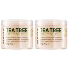 Roycederm 로이세덤 티트리 바디 스크럽 340ml 2팩, 340g, 2개