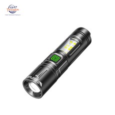 SMILING SHARK高亮強光手電 輕巧便攜 多功能用途 堅固耐用 節能省電, 1個