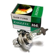 남영전구 이글아이 자동차전구 차량용전구 할로겐램프 전조등 H4 60/55W, 1개