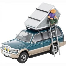 토미텍 토미카 리미티드 빈티지 네오 미쓰비시 파제로 LV-N206c 1/64 텐트 피규어 포함, 토미텍 토미카 리미티드 빈티지 네오 미쓰비시 파제로 L