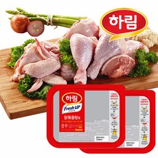 하림 냉장 닭볶음탕용 600g 2봉, 냉장닭볶음용 600g 2봉