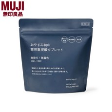 일본 MUJI 무인양품 무지 무향료 무착색 입욕제, 21개, 15g