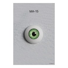 돌모아12mm 라운드 아크릴 안구 (국산) 12mm - Optical Half Round Acrylic Eyes (MA15), 12mm eyes, 1개