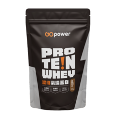 GOpower 果果能量 濃縮乳清蛋白【臻醇可可】高蛋白 蛋白質 健身補給, 500g, 1個