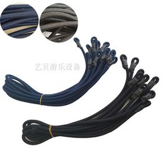 원형 탄성 고무 밴드 줄 점핑 부품 호환 트램펄린 육각 로프, E. 폴리에스터면10mm1.2베이지블랙보접착제