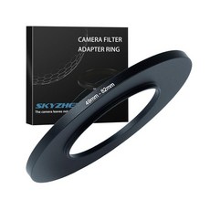 34mm ~ 52mm 스텝업 링 필터 어댑터 금속 링 스텝업 링 어댑터 필터 모든 52mm UV CPL ND 렌즈 후드 스레드 렌즈 요법(34mm ~ 52mm)과 호환, 49mm ~ 82mm