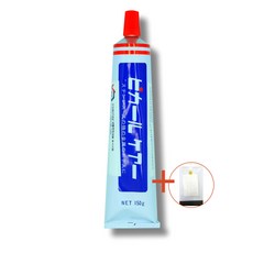 피칼케어 금속 광택제 연마제 크롬 광약 튜브형 스텐레스 스텐 약+집에다드림 부직포, 1개