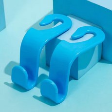 카시트 뒷좌석 범용 후크 시트 뒷좌석 히든 후크, 색깔9, 하나