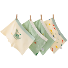 아우라팸 유아 남아 세트 팬티 4종 공룡 중장비KC인증