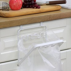 심플키친 싱크 도어 비닐 걸이 SK-050, 화이트, 1개