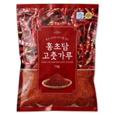 홍초담 고춧가루 중국산 김치용 보통맛, 1kg, 1개