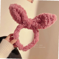 핑크퍼 리본 머리띠 파티 소품 인생네컷, 리본머리띠(092)