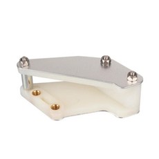 오토바이 체인 가이드 가드 텐셔너 미니 자전거 먼지, 1개, 5. 실버