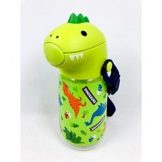 Skater 420ml 立體 恐龍 吸管水壺, 1個, 420ML吸管恐龍