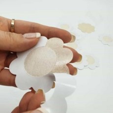 니플패치 꽃 5쌍 누드브라 여자니플패치, 1개