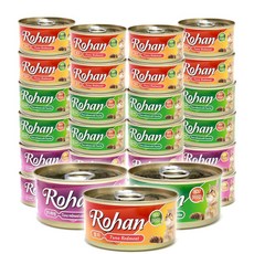 테비 로한 고양이 간식캔 80g X 24개 3종, 콤보