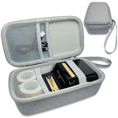 RAWECUD NIIMBOT B21 B1 & Phomemo M110 M120 라벨 메이커용 케이스 M110/NIIMBOT 메이커 액세서리용 보관 가방 홀더 (케이스만 해당), RAWECUD NIIMBOT B21 B1 & Phome