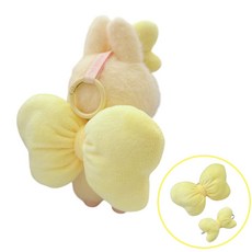 라라민즈 인형옷 왕리본 날개 17cm 15cm, 옐로우