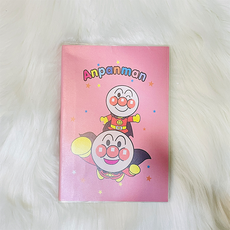 옐상 호빵맨 A5 줄공책 노트 3종, 1개, 핑크