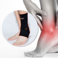 안아파 의료용 자석 발목보호대 자기발생기, 1개