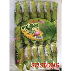 上好佳 洋蔥圈 懷舊零食 18入迷你包, 1個