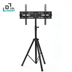 엘디엘마운트 삼각대 캠핑 TV 거치대 삼성 LG 호환 티비 스탠드 이동식, APL-TS64T, 1개