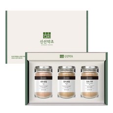 신선약초 조미료 새우분말 + 멸치분말 + 함초가루 선물세트, 1세트