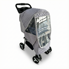 강아지유모차 방한커버 개모차 방풍커버 애견유모차 레인커버, 1개