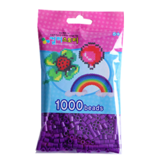 컬러비즈 5mm55g1000개900원, 1개, S07_싱글비즈 보라(Purple)