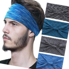 머리밴드 스포츠 헤어밴드 운동 러닝 헬스 기능성 쿨, 그레이