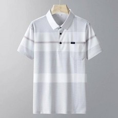 polo衫男冰絲涼感衣透氣polo衫短袖上衣男士速乾工作衫翻領上衣商務休閒上衣中年爸爸吸濕排汗男裝運動寬鬆彈力短袖口袋男