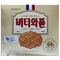 버터와플 이즈니, 1개, 158g