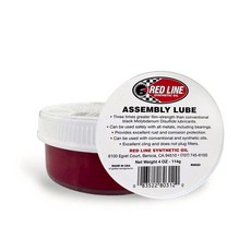 RED LINE ASSEMBLY LUBE汽車引擎組裝潤滑油，適用於各種金屬，提供卓越防鏽保護，確保引擎組裝順暢，延長使用壽命, 1個, 所有燃料類型