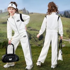 賣場優選新款可愛童裝女童套裝新款女童春秋衛衣套裝2025新款冬裝時髦兒童裝冬季洋氣兩件套