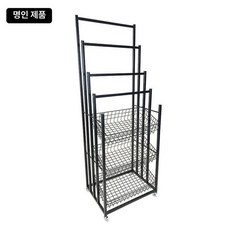 우산 판매대 진열대 편의점 꽂이 선반 가판대 철제, 미니 블랙 60x45x167cm, 1개