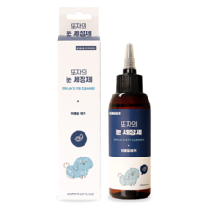 또자 반려동물 아이케어 저자극 눈 세정제, 1개, 120ml